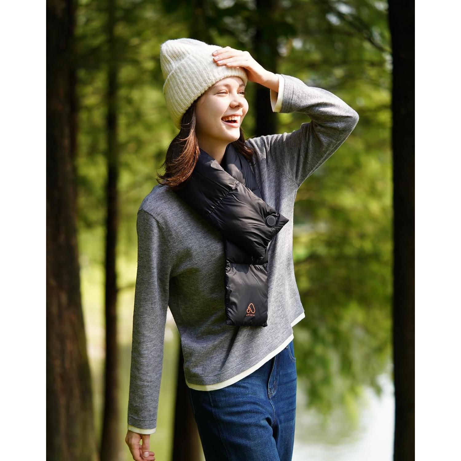 Bufanda Calentada Avidia Unisex Recargable Infrarrojos 101.6cm