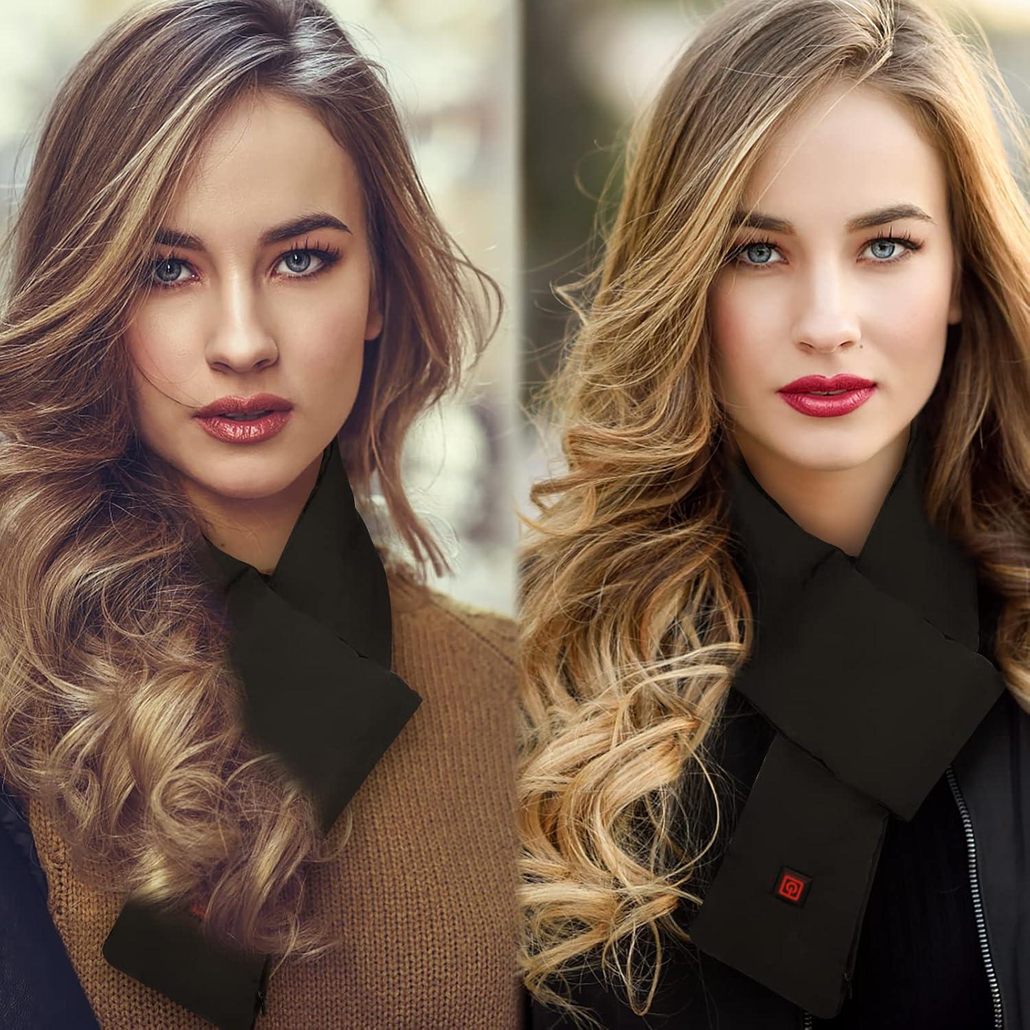 Bufanda Calentada Joytek 2024 Negra 5000mAh 3 Temperaturas