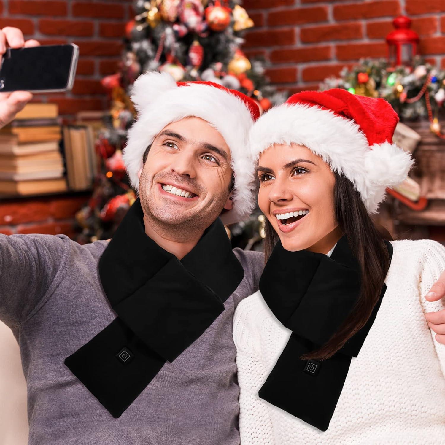 Bufanda Calentada Joytek 2024 Negra 5000mAh 3 Temperaturas