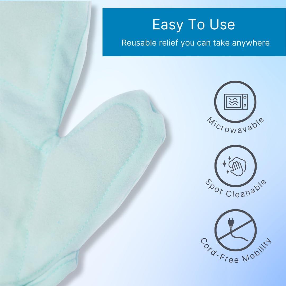 Guantes Calentadores NatraCure para Artritis - Terapia de Calor Húmedo