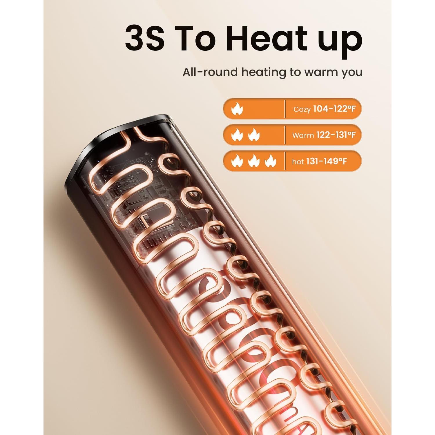 Calentadores de Manos GAIATOP HW-04 Recargables 8000mAh Paquete de 2