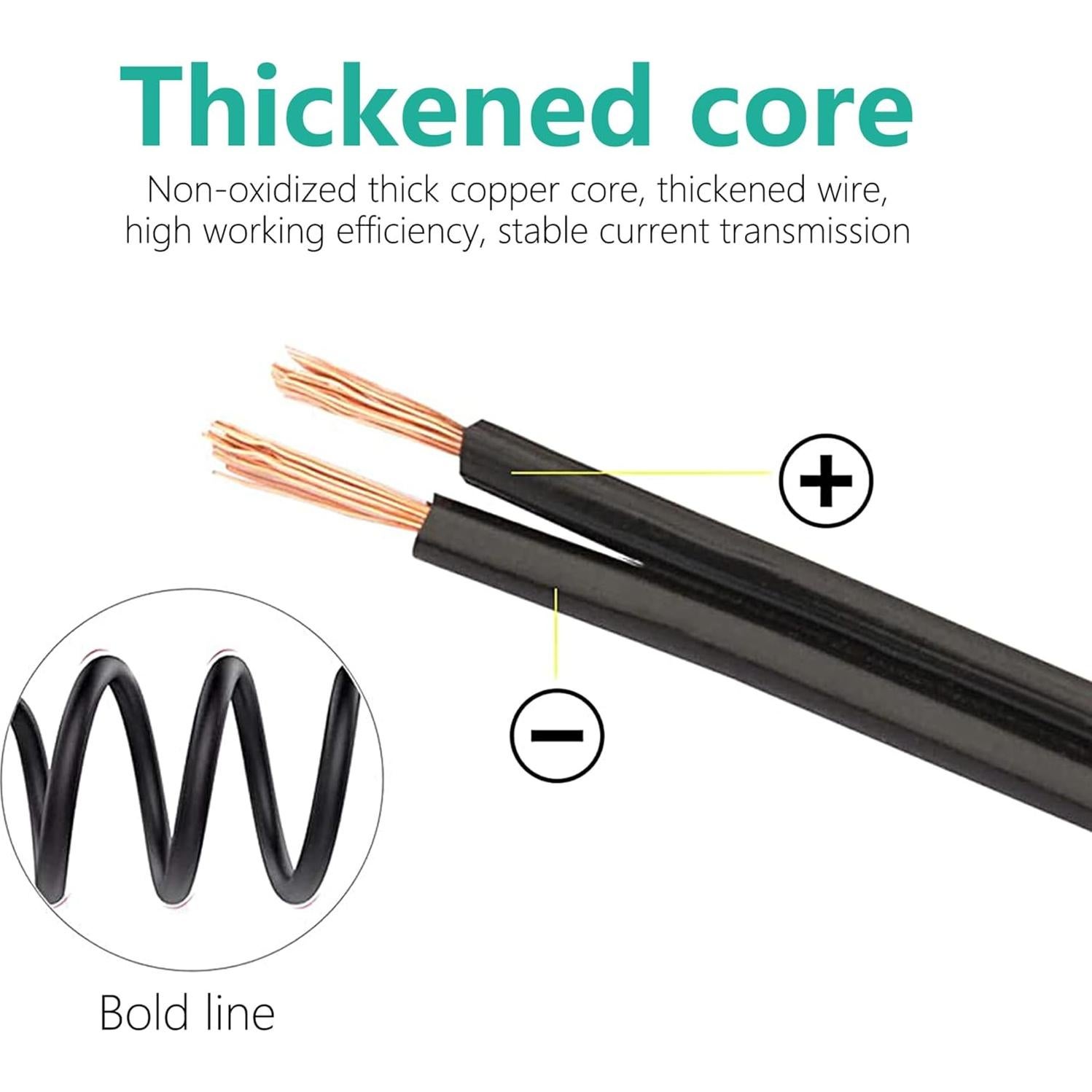 Cable de Carga USB Doble Puerto LUWATT para Guantes Calefaccionados