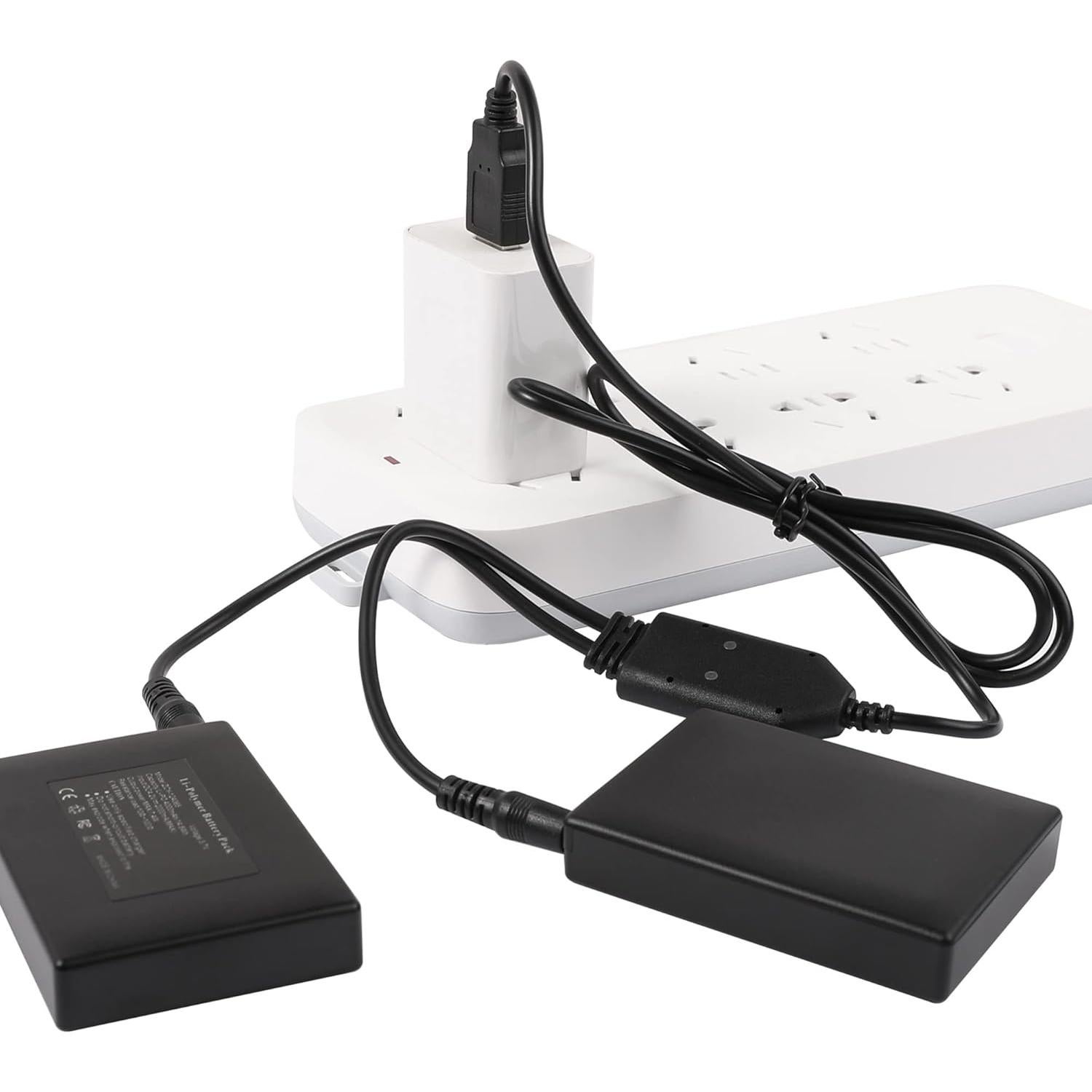 Cable de Carga USB Doble Puerto LUWATT para Guantes Calefaccionados