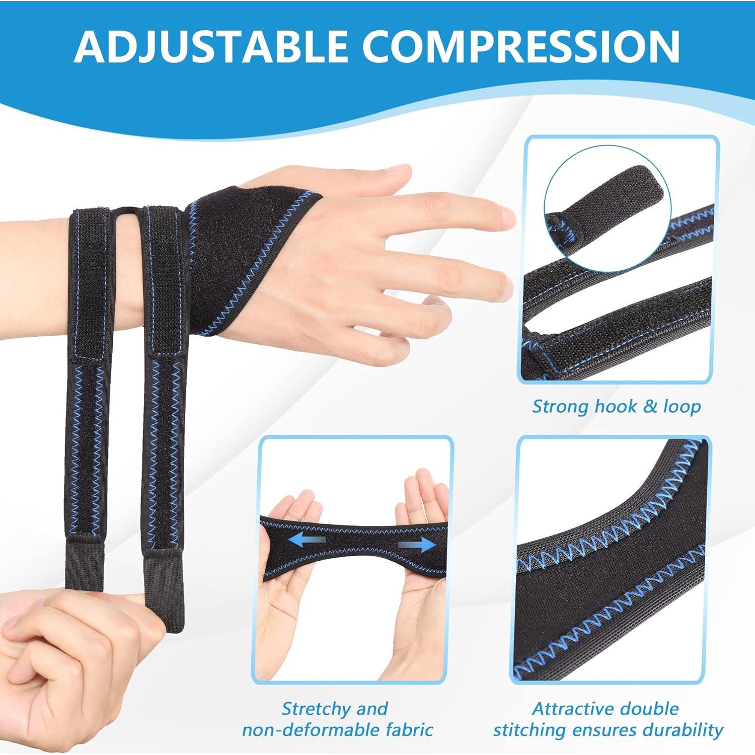 Muñequera TFCC Joingood Ajustable Unisex Azul