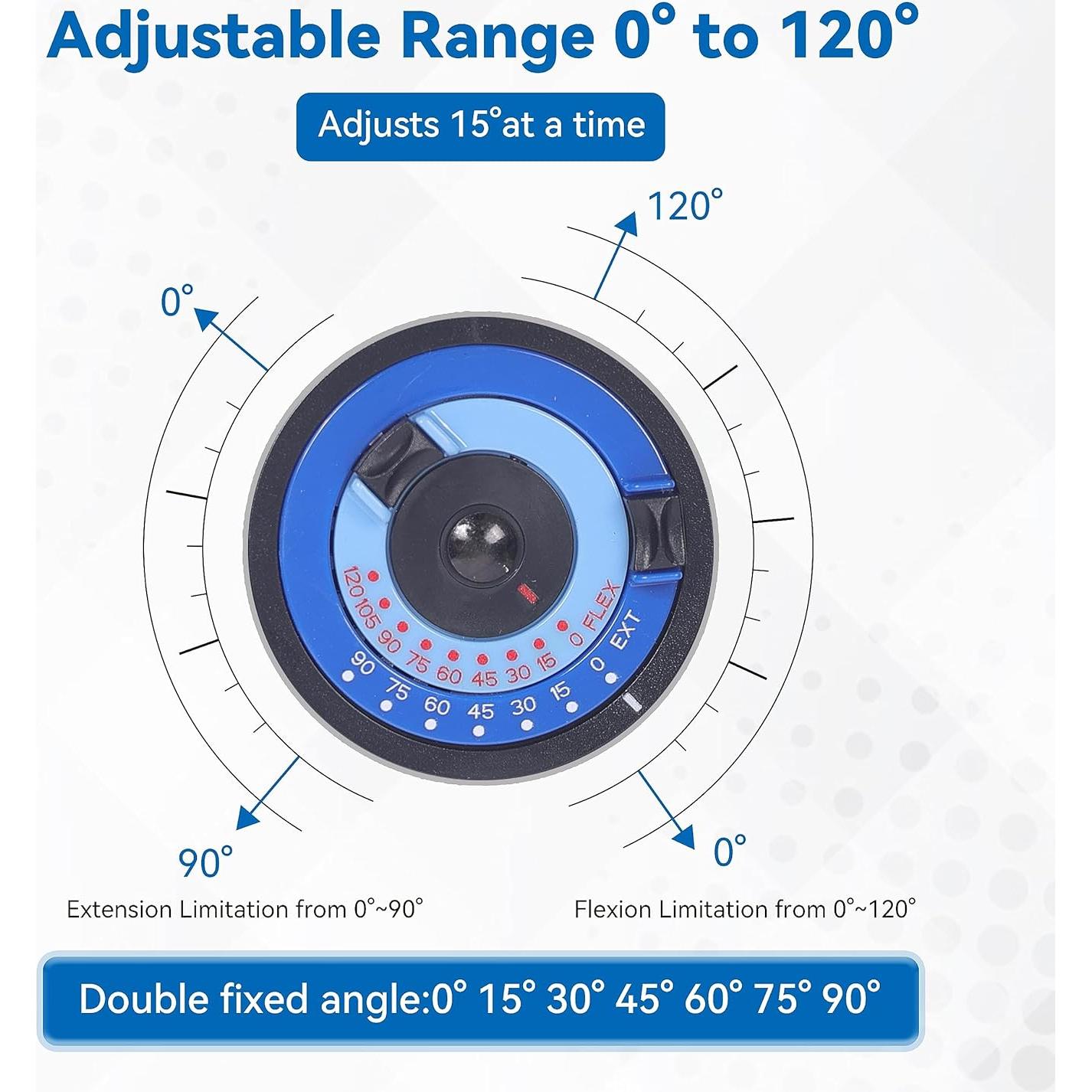 Férula de Rodilla ROM Orthomen Articulada Ajustable 1 Cuenta