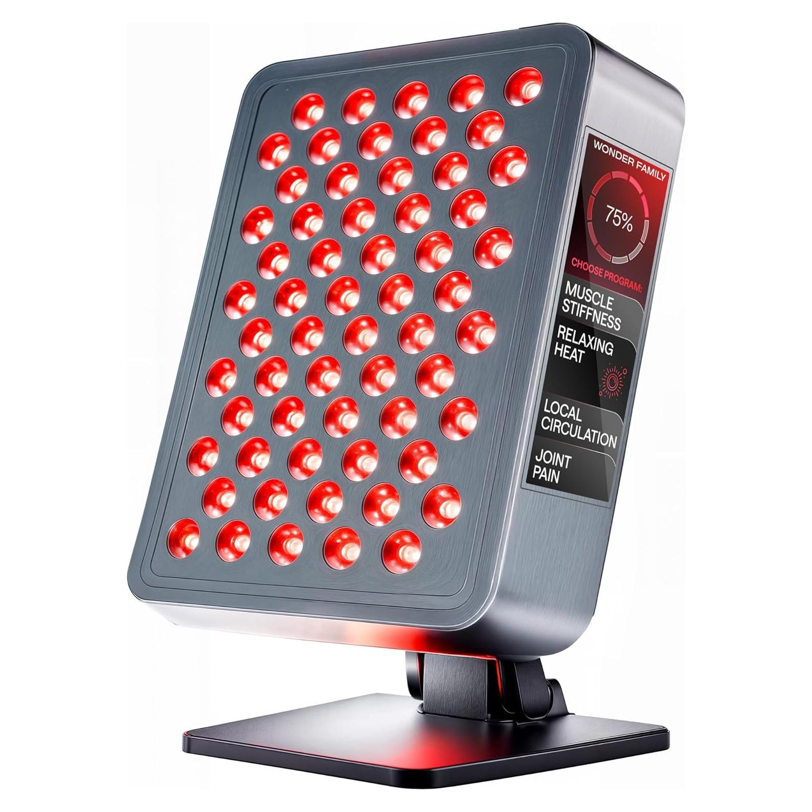 Panel de Terapia de Luz Roja Wonder Family RL60S - 5 Longitudes de Onda