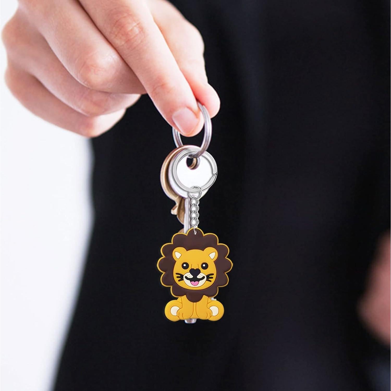 Paquete de 24 Llaveros de Fiesta CiciBear - Decoración Safari