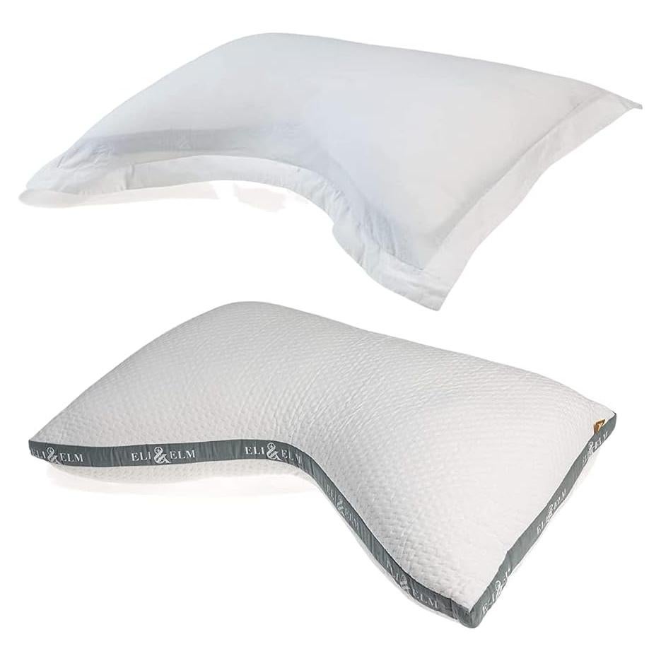 Almohada Ergonómica Eli & Elm para Durmientes de Lado - Ajustable