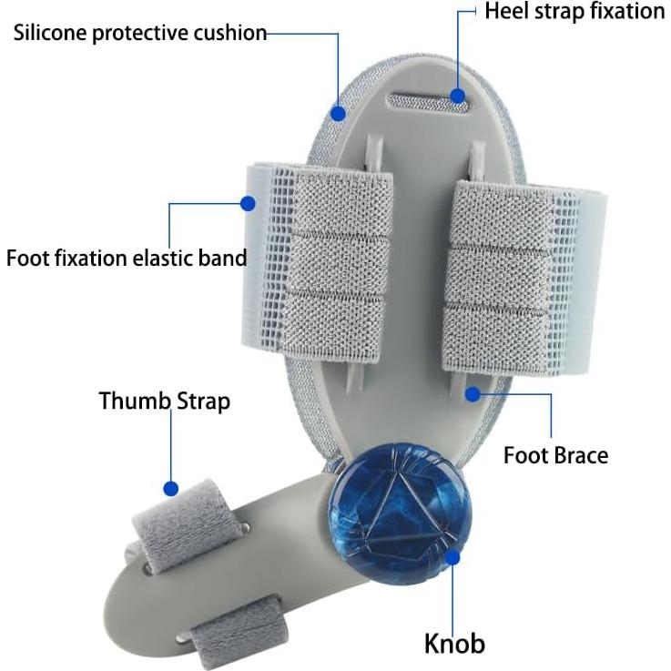 Corrector de Juanetes Ajustable Pwithze con Almohadilla Silicona