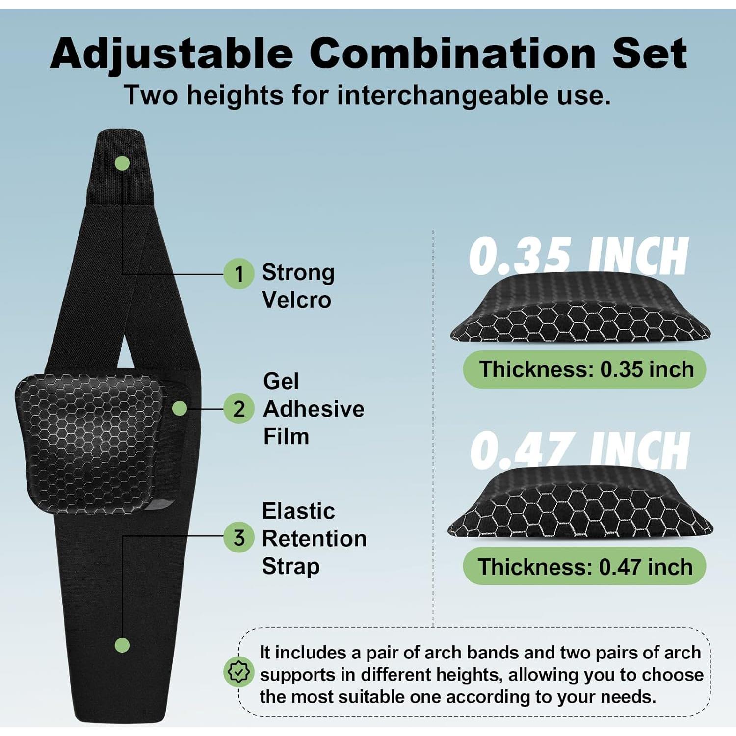 Inserciones de soporte para arco ZAIWOO - 2 alturas ajustables
