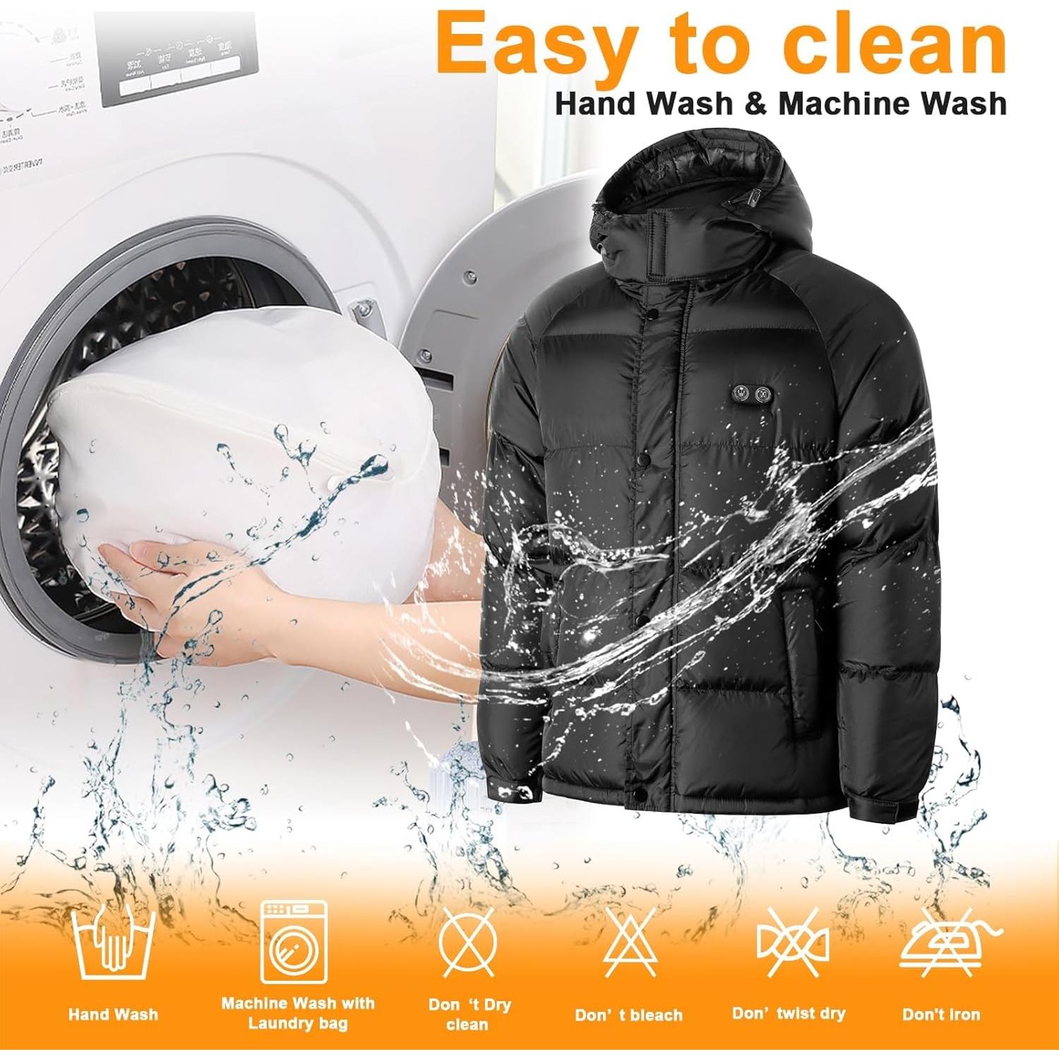 Abrigo Térmico Fylno DC-07 para Mujeres - 14 Zonas Calentamiento