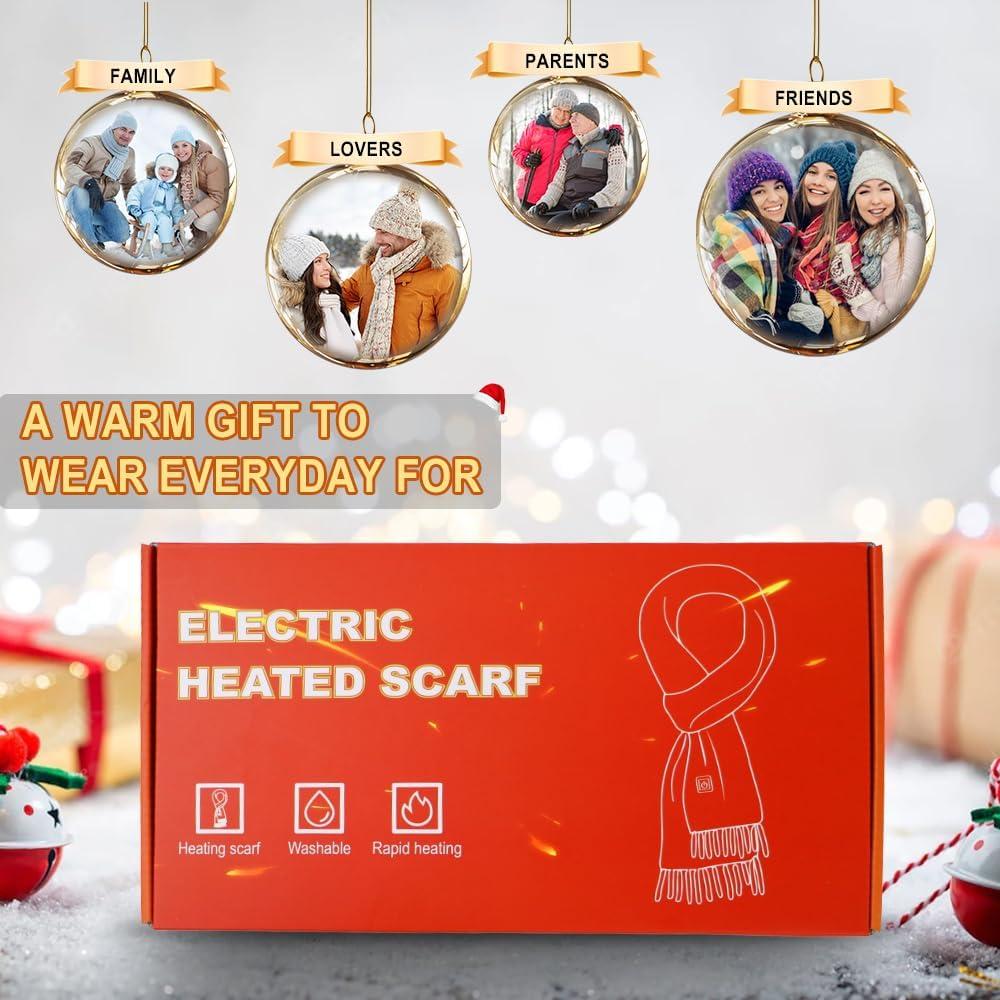 Bufanda Calentada Recargable Ejoy 180x35cm 3 Temperaturas