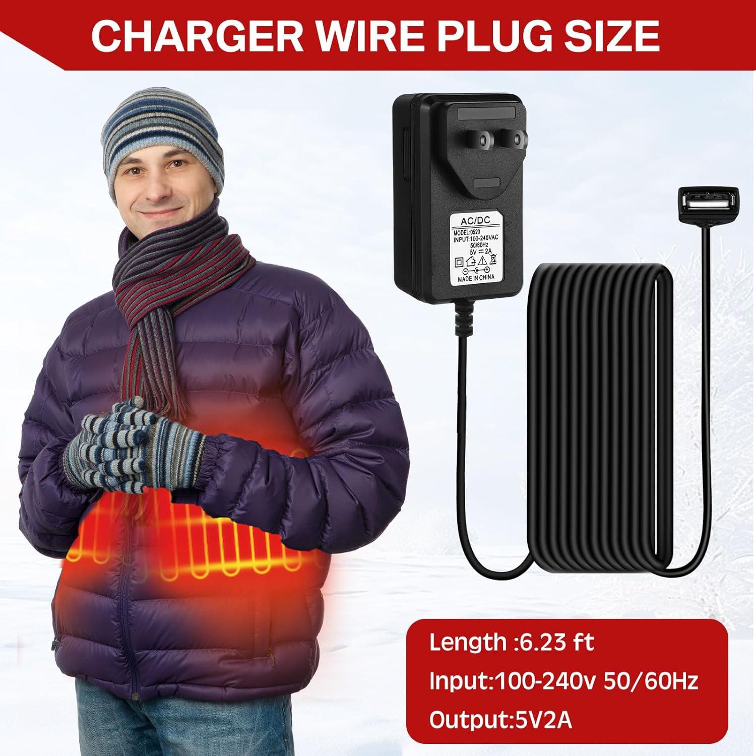 Banco de Energía 12000mAh Relaxweex para Ropa Calefaccionada