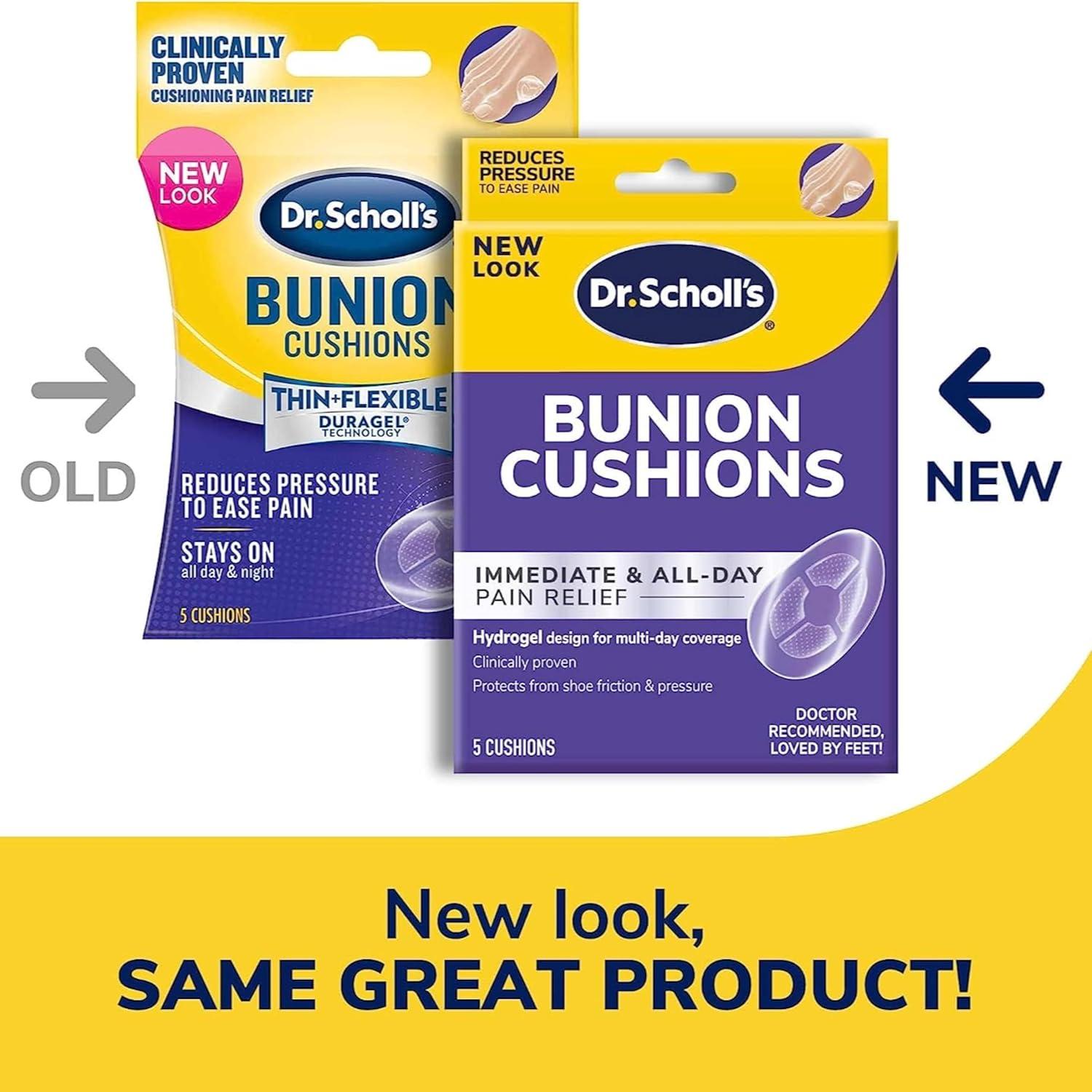 Cojines para Juanetes Dr. Scholl - 5 Unidades, Alivio y Comodidad