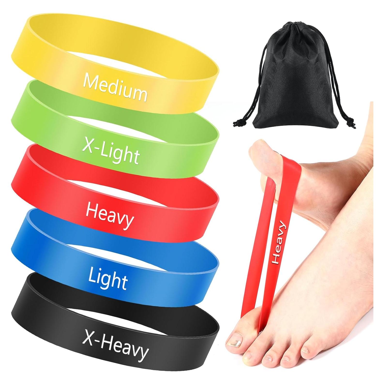 Juego de 5 Bandas de Estiramiento para Dedos WinnerWhy