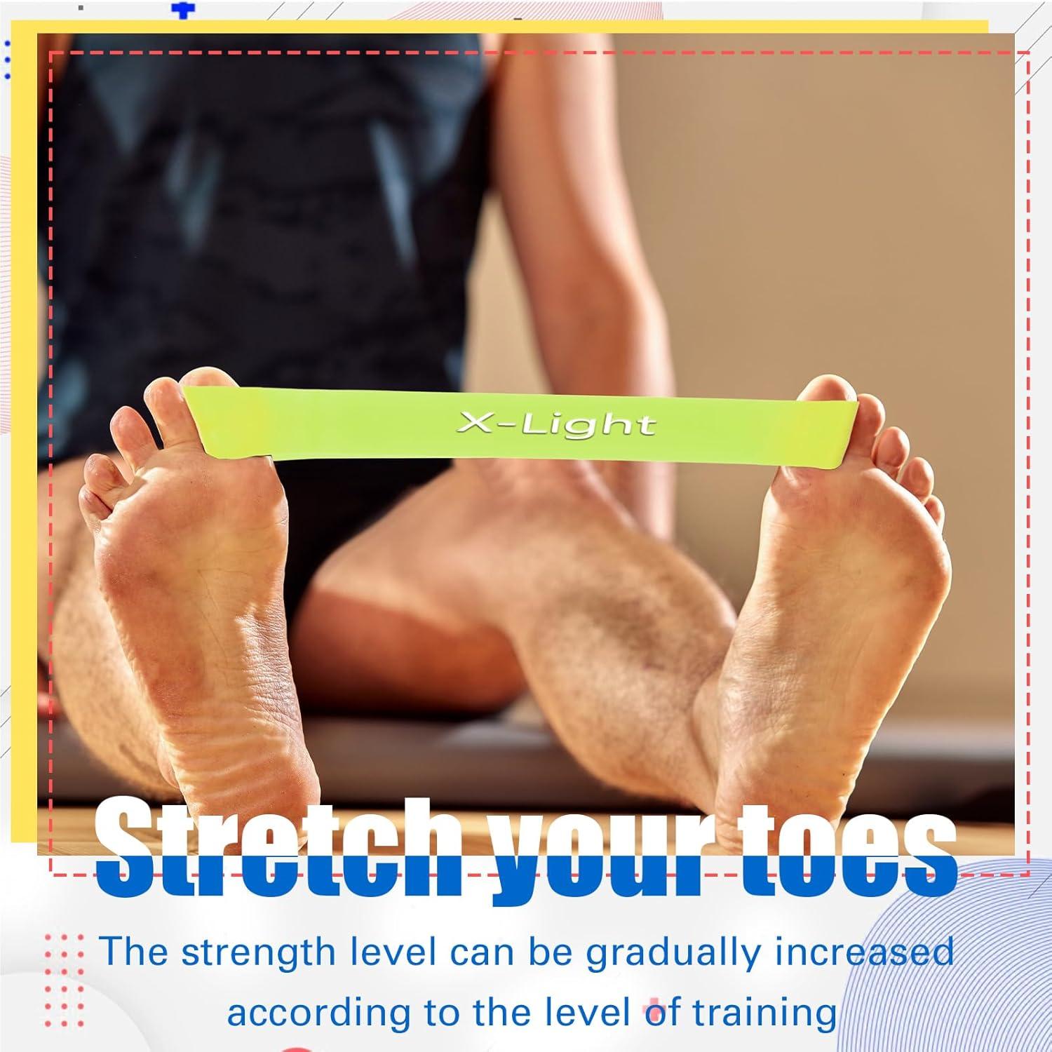 Juego de 5 Bandas de Estiramiento para Dedos WinnerWhy