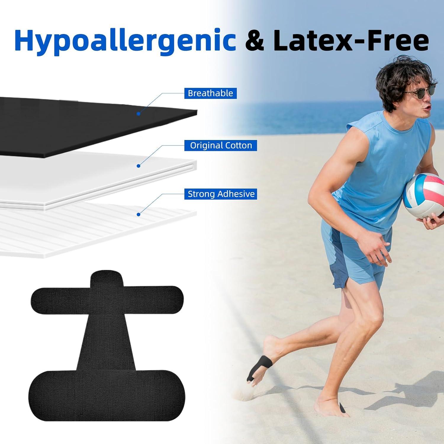 Cinta Kinesiológica Pre-cortada IEADEN para Juanetes 40 Pcs