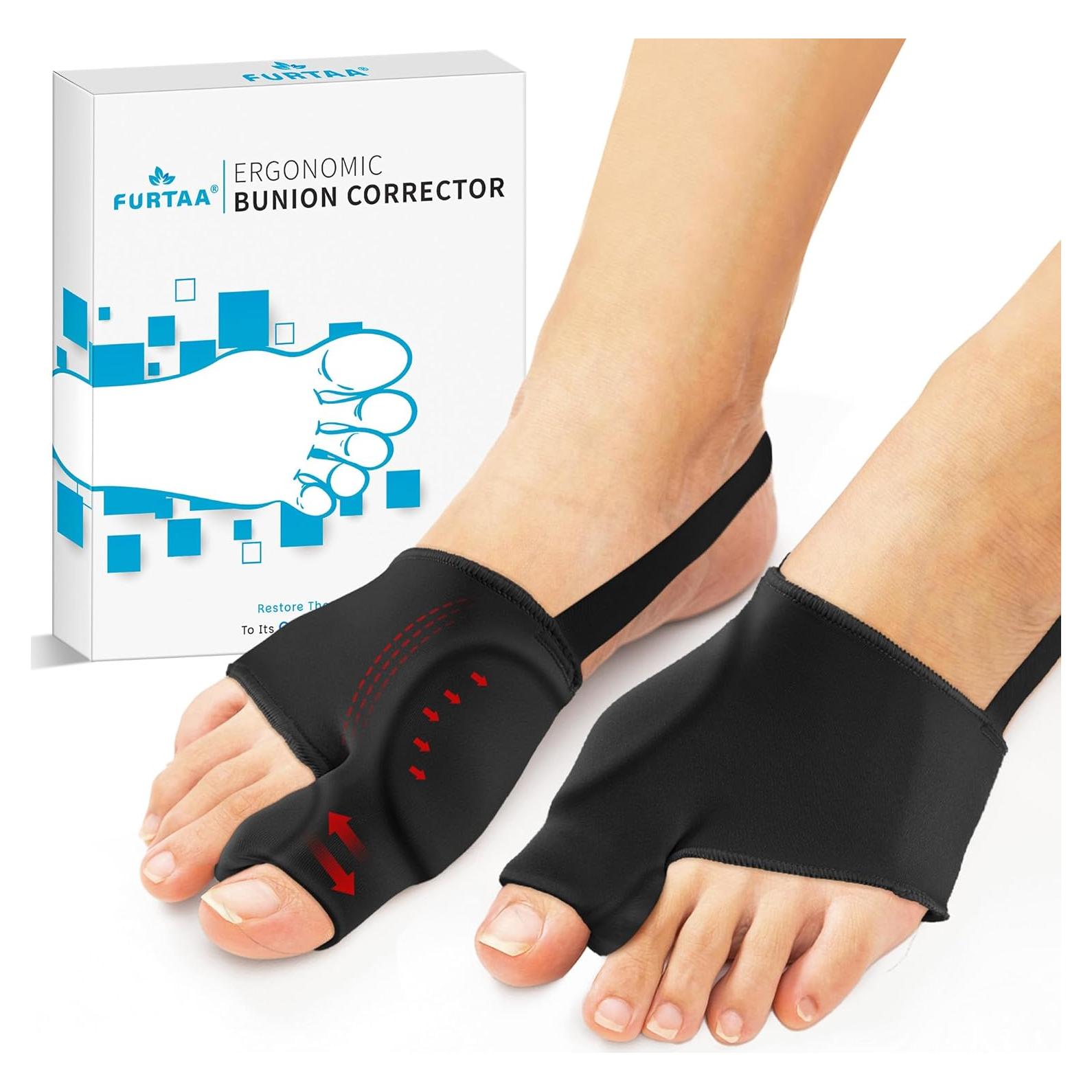 Corrector de Juanetes FURTAA - Alivio para Hallux Valgus, Tamaño Medio