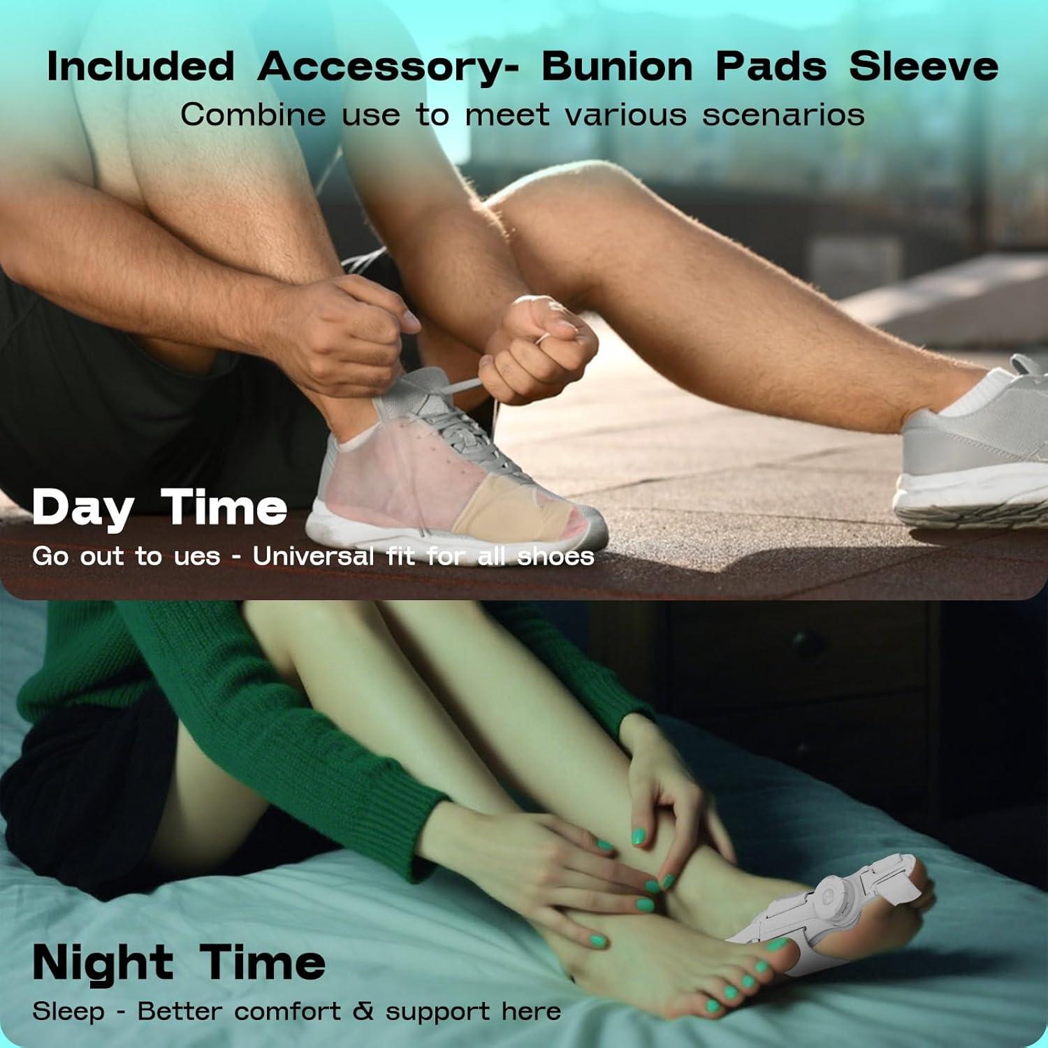 Corrector de Juanetes MentHiker Ajustable Unisex - Alivio Dolor