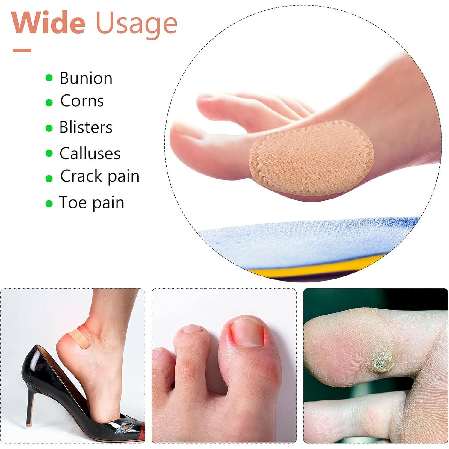 60 Almohadillas Autoadhesivas para Juanetes Nuanchu - Color Piel