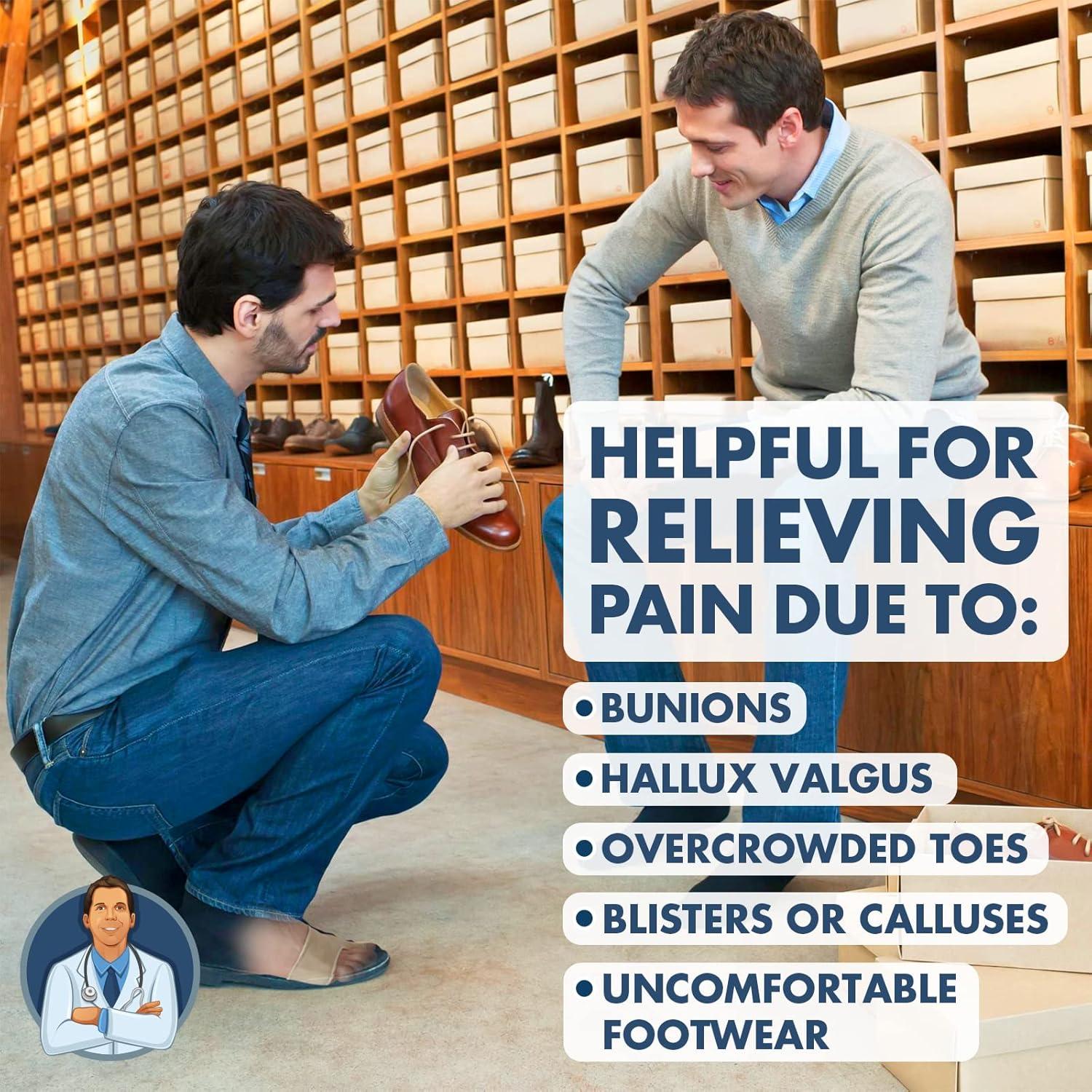 Mangas para Juanetes Dr. Frederick - 2 Unidades - Gel Grande