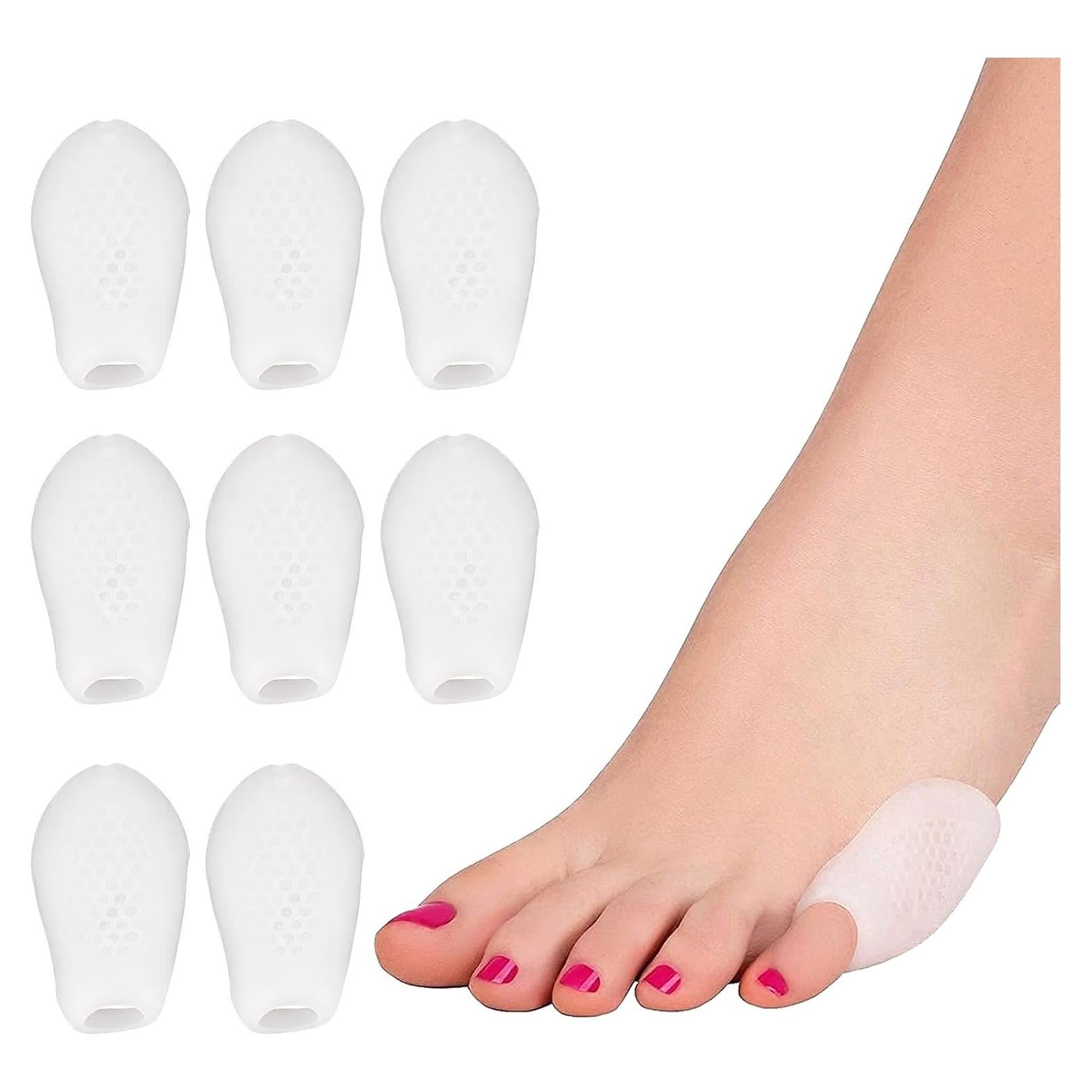 8 Piezas Corrector de Juanetes Asofelk con Separador Transpirable