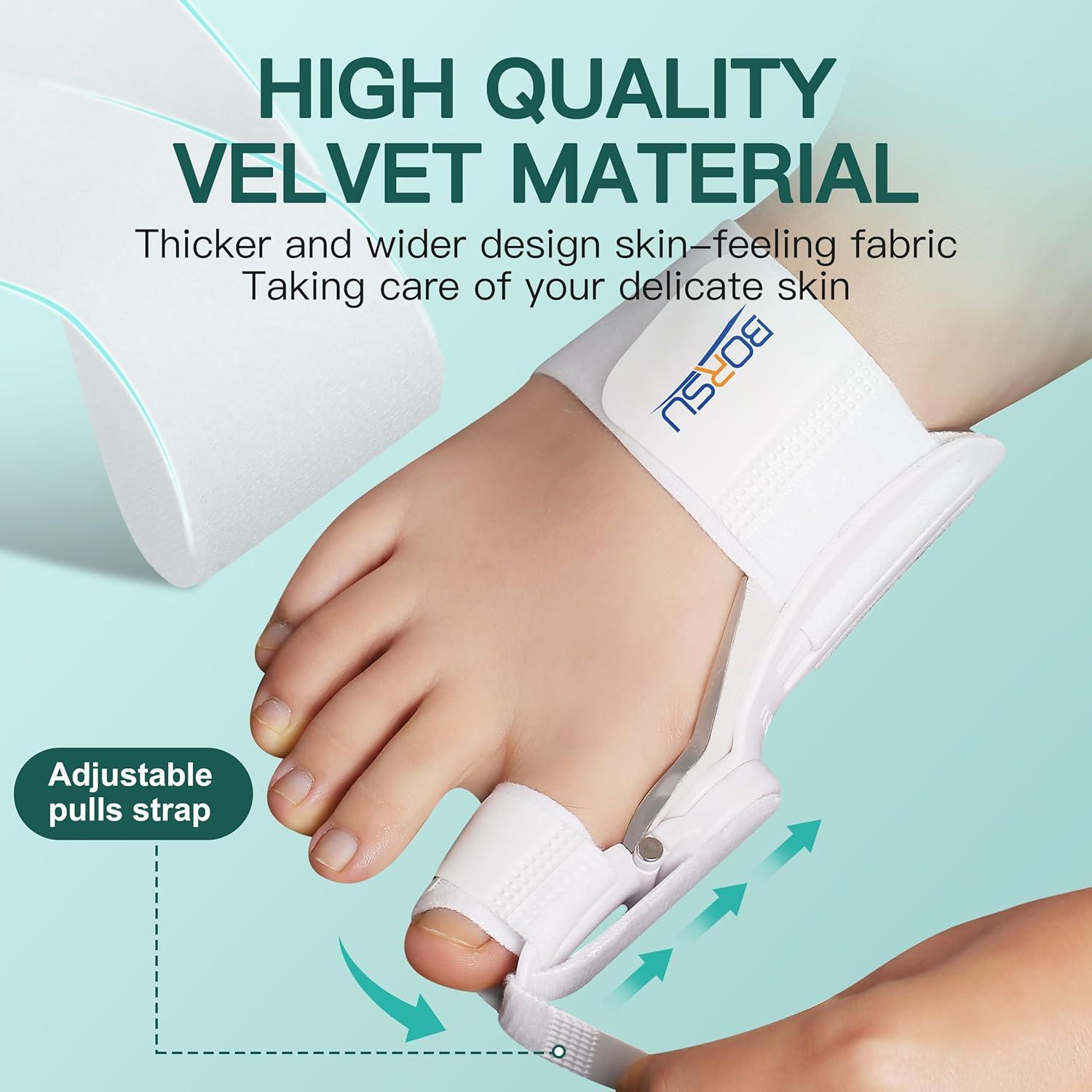 Corrector de Juanetes Blanco Shandong Bosu Ajustable Ortopédico