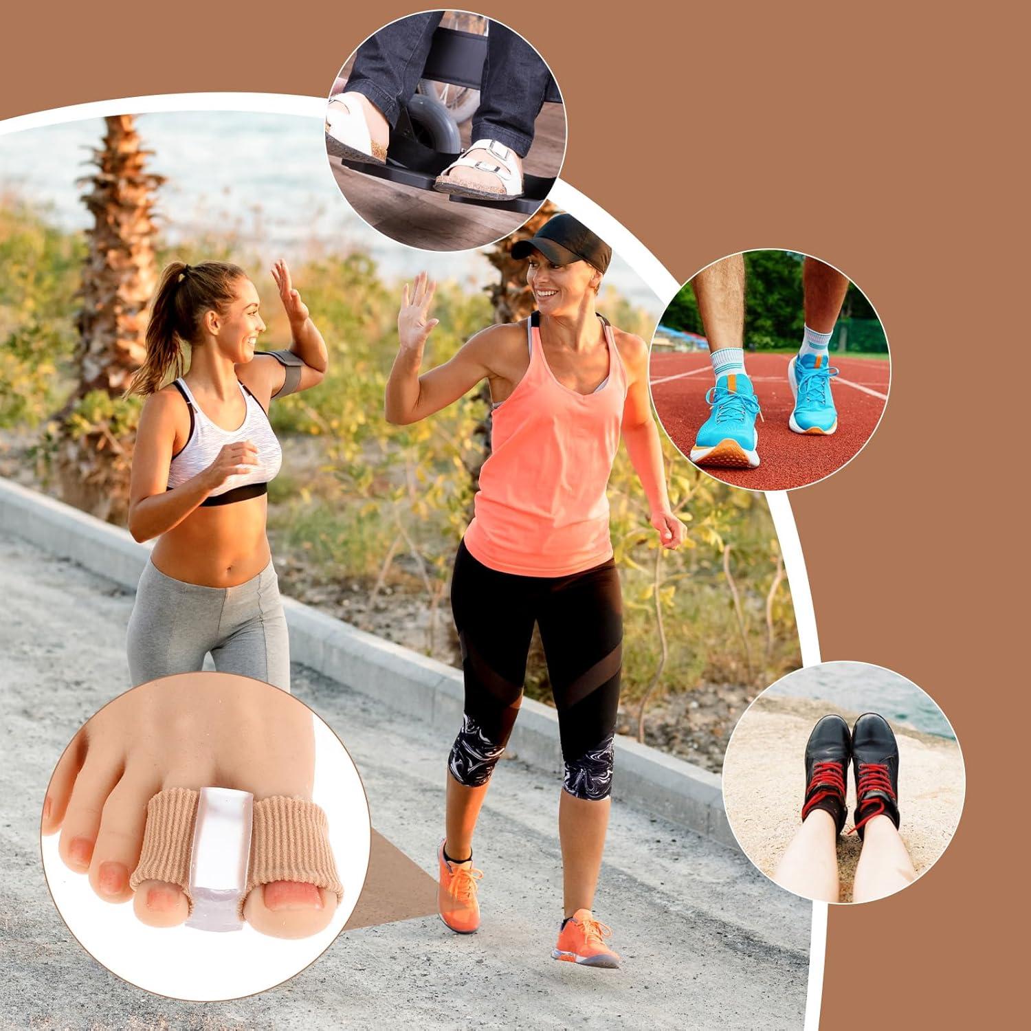 Separadores de Dedos de Gel Wanmu para Juanetes - 4 Pcs