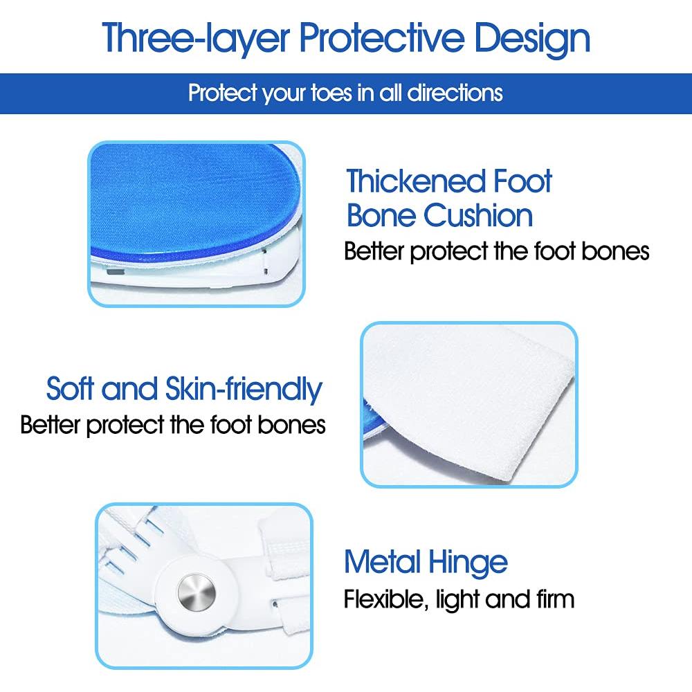 Corrector de Juanetes Heasoy con Separador de Dedos - 1 Par