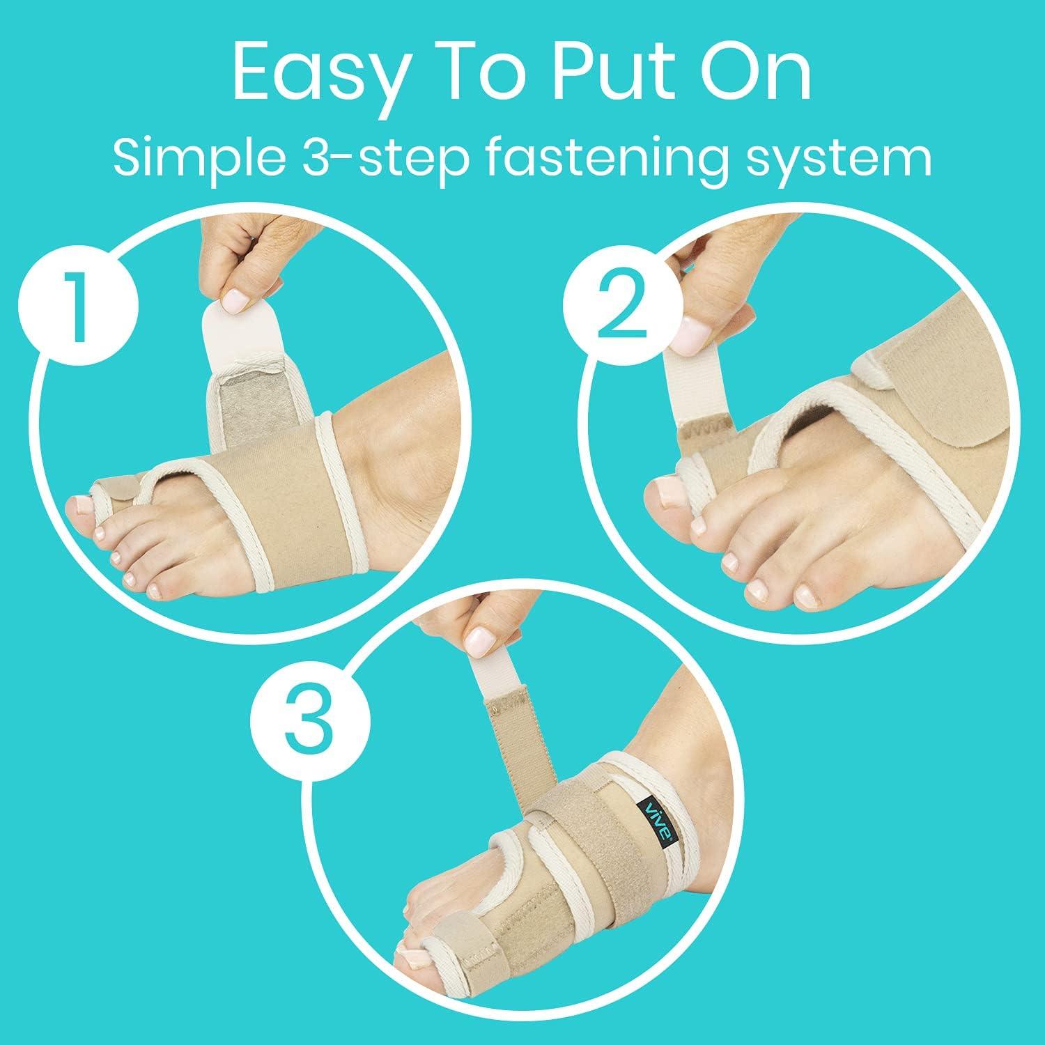 Férula Correctora para Juanetes Vive - Alivio Dolor Hallux Valgus