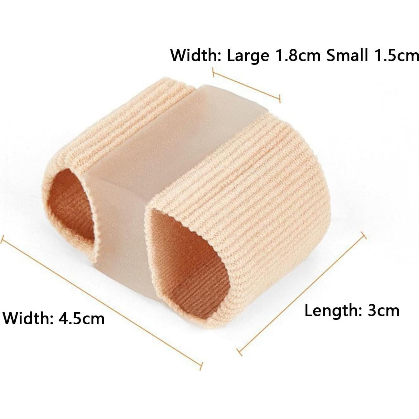 Separadores de Dedos de Gel LJHYSD para Juanetes y Hallux Valgus