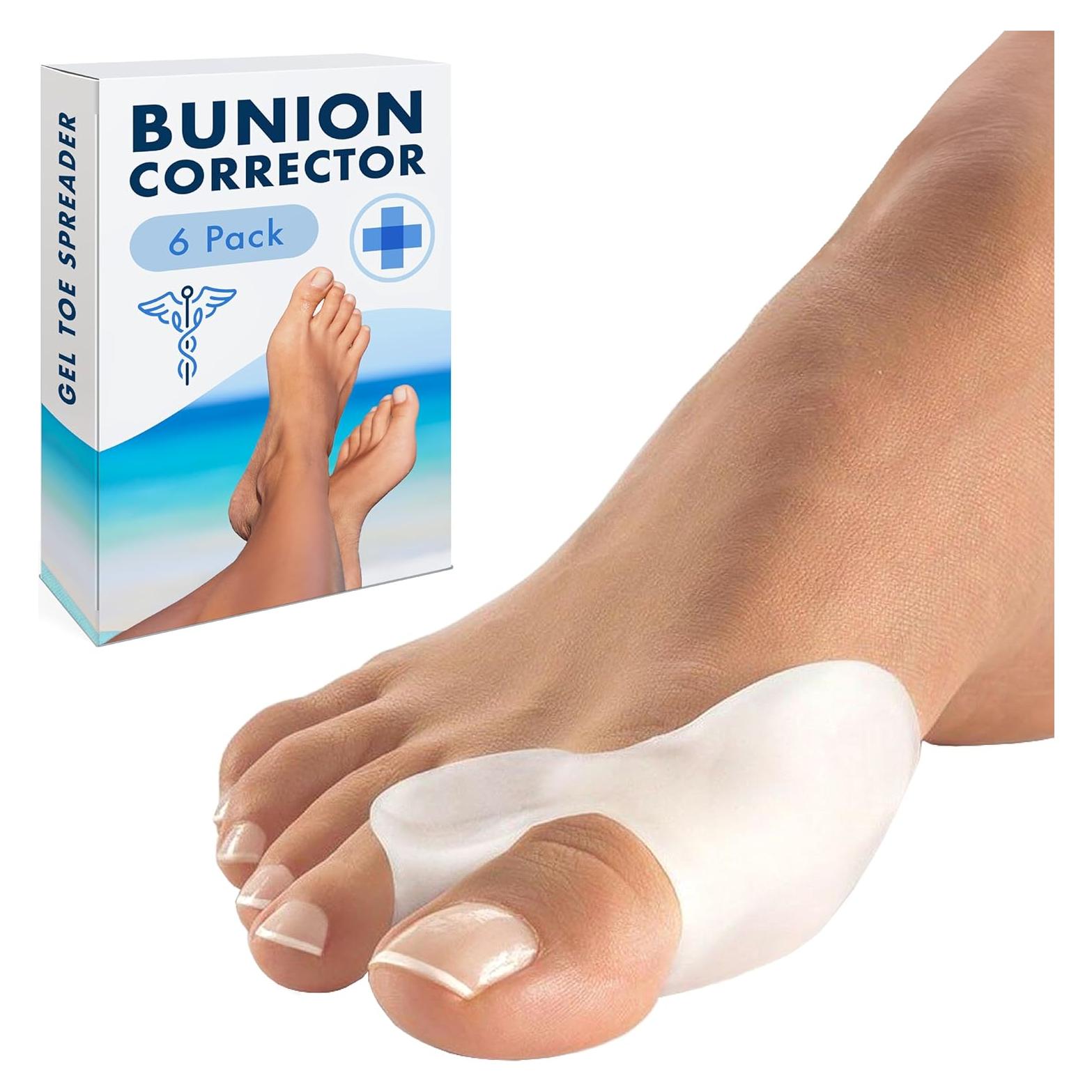 Correctores de Juanetes de Gel Hams - 6 Piezas Unisex