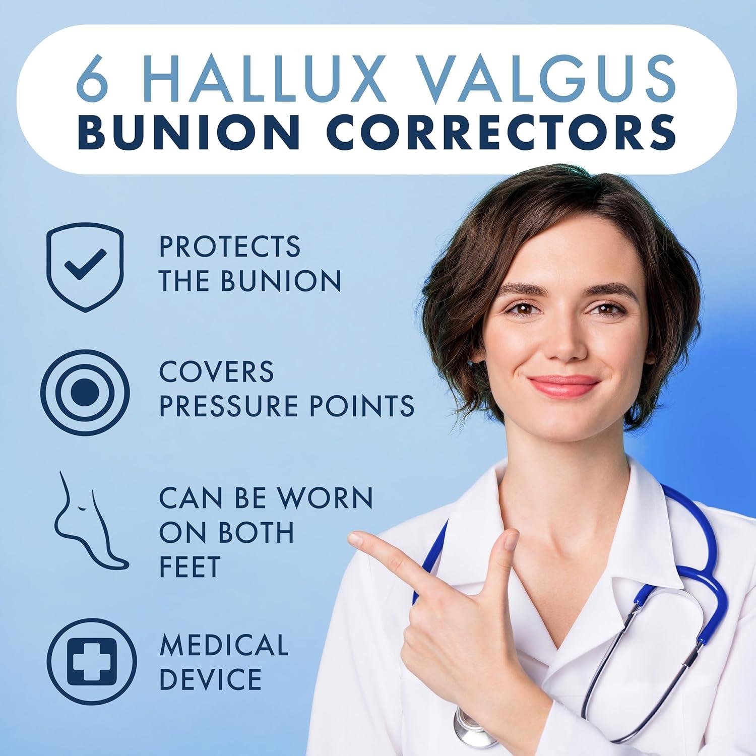 Correctores de Juanetes de Gel Hams - 6 Piezas Unisex