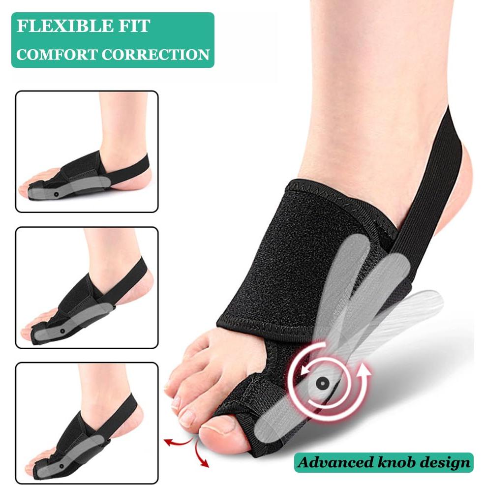 Corrector de Juánete Ortopédico YHOUMEW para Pie Derecho