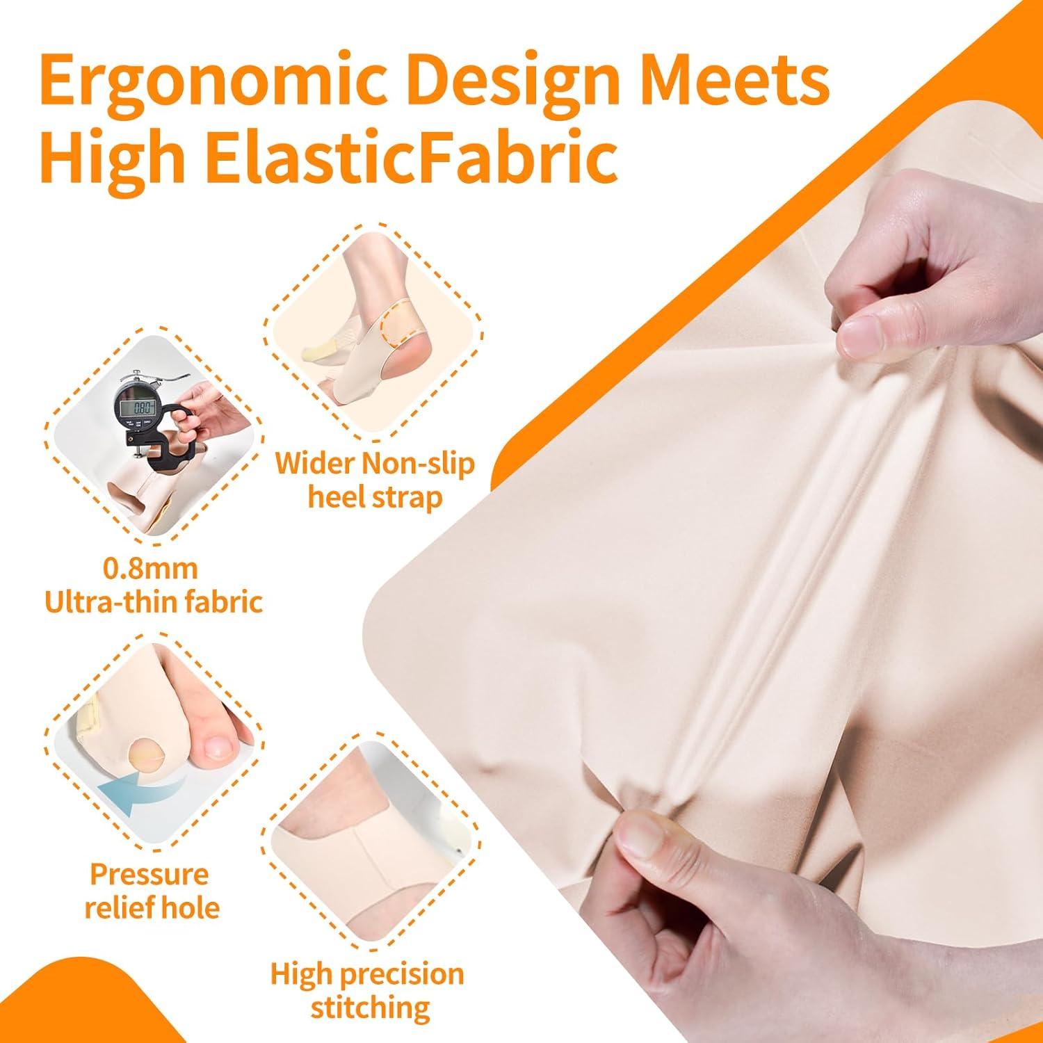 Calcetines Correctores de Juanetes POSESEE P70 - Ajustables, Ultra-Finos