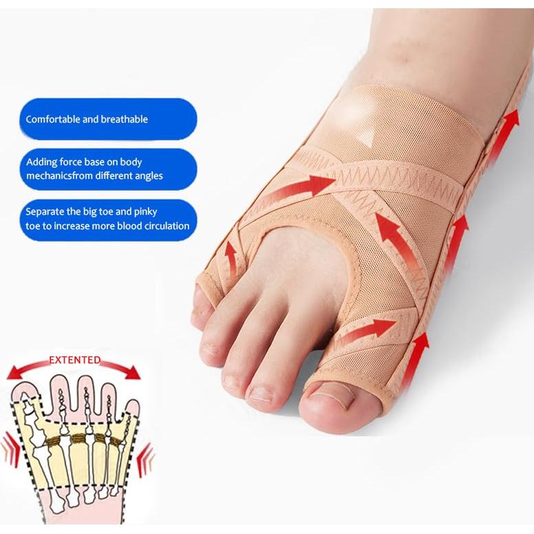 Corrector de Juanetes LAPLUIE Ajustable para Hombres y Mujeres