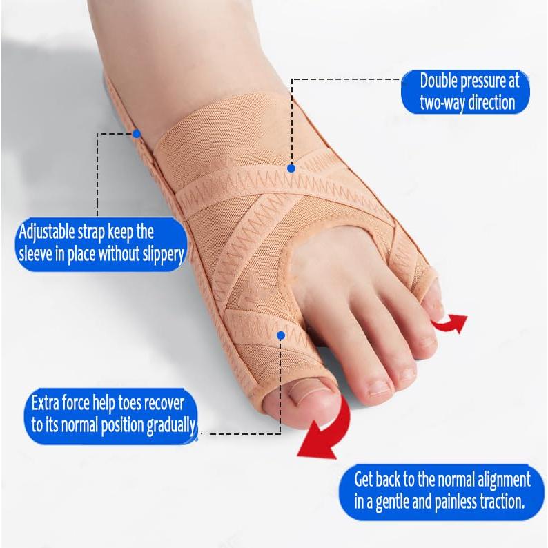 Corrector de Juanetes LAPLUIE Ajustable para Hombres y Mujeres