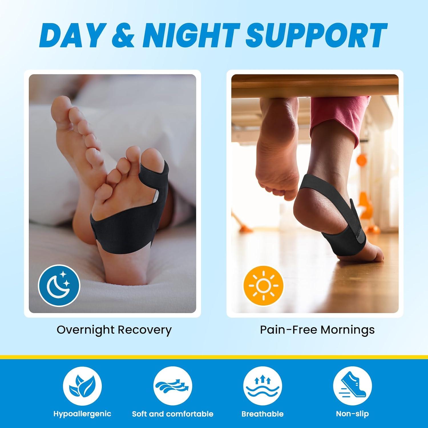 Corrector de Juanetes JNATER - 2 Pcs Ajustable para Alivio