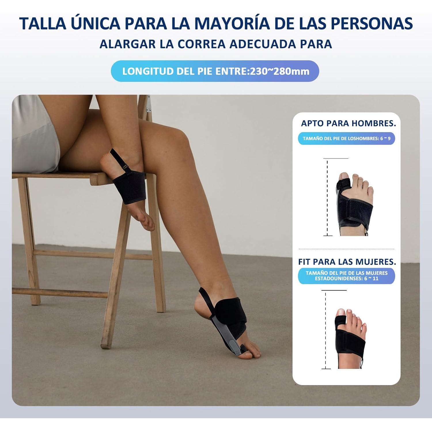 Corrector de Juanetes GIMCALO Ajustable para Alivio del Dolor