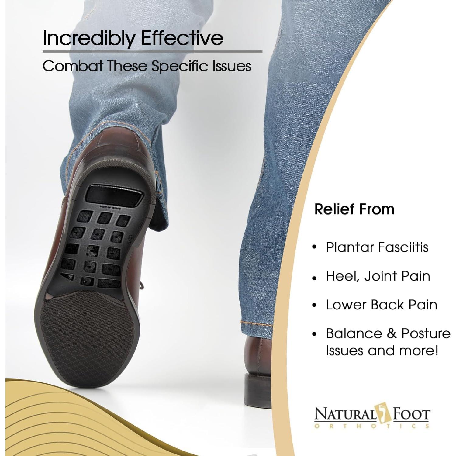 Plantillas Estabilizadoras 3/4 Pie Natural DELGA - Alivio Fascitis