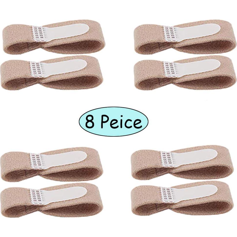 Fajas para dedos de pies rotos DYKOOK - 8 piezas antideslizantes