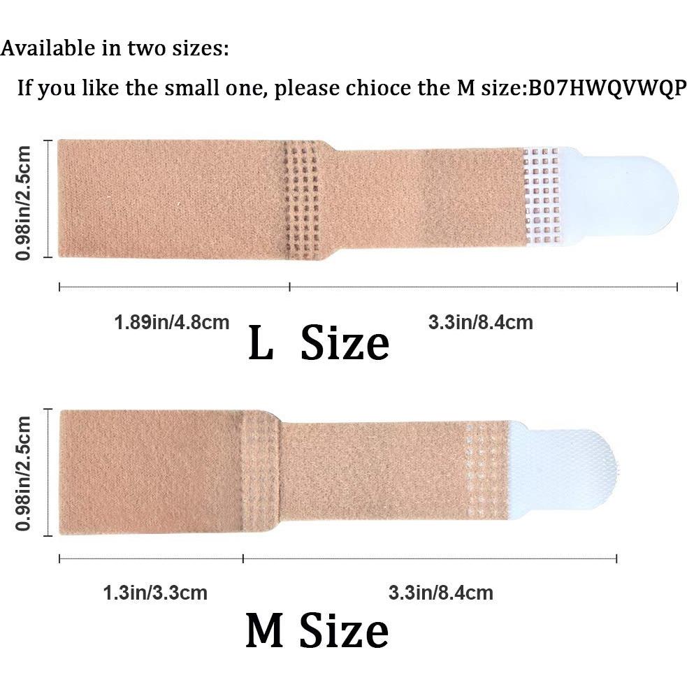 Fajas para dedos de pies rotos DYKOOK - 8 piezas antideslizantes