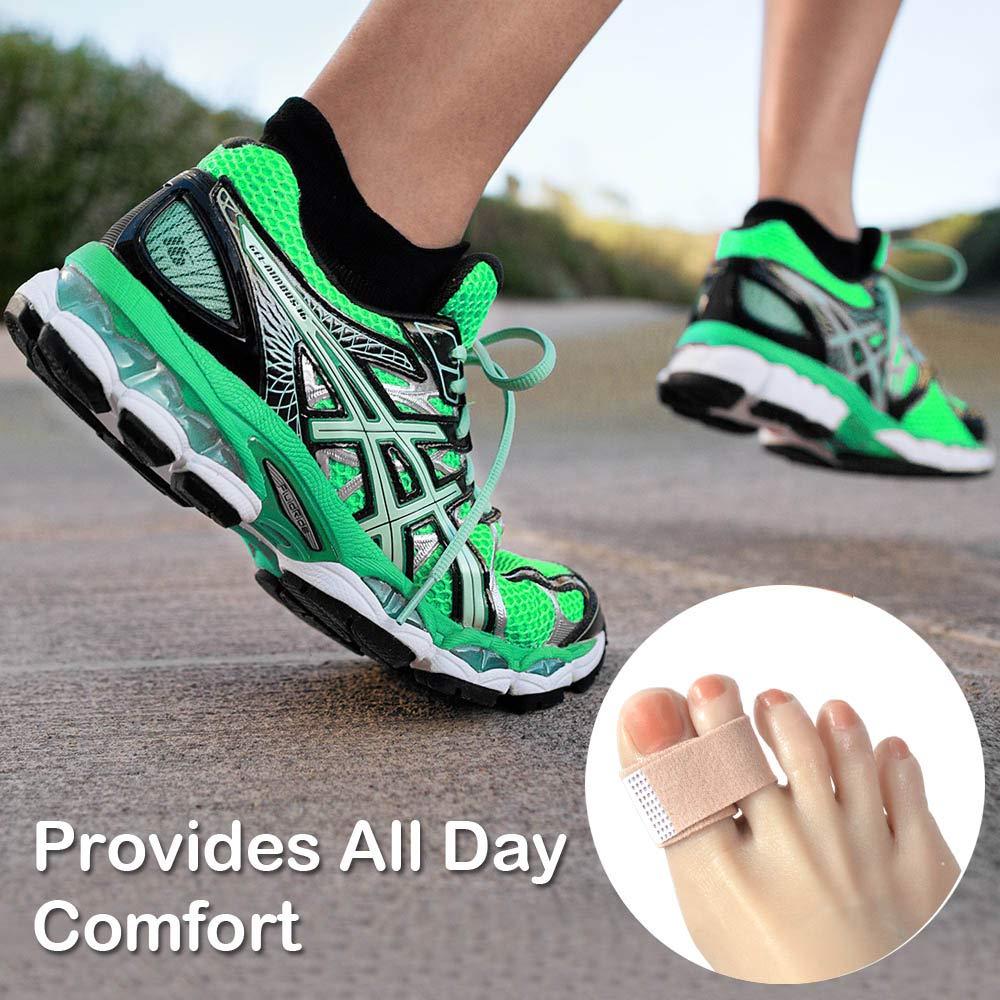 Fajas para dedos de pies rotos DYKOOK - 8 piezas antideslizantes