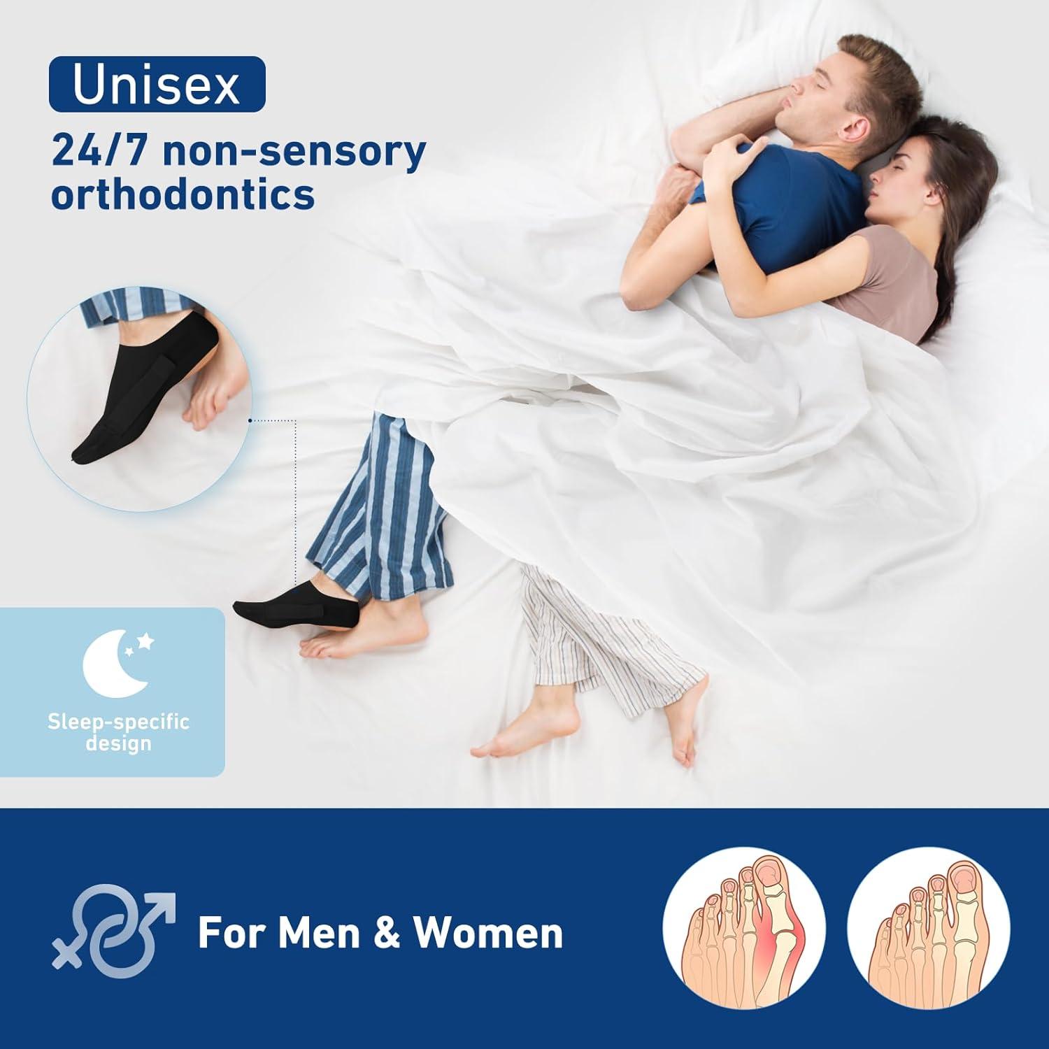 Corrector de Juanetes RUSHFORWARD Ajustable Unisex Negro