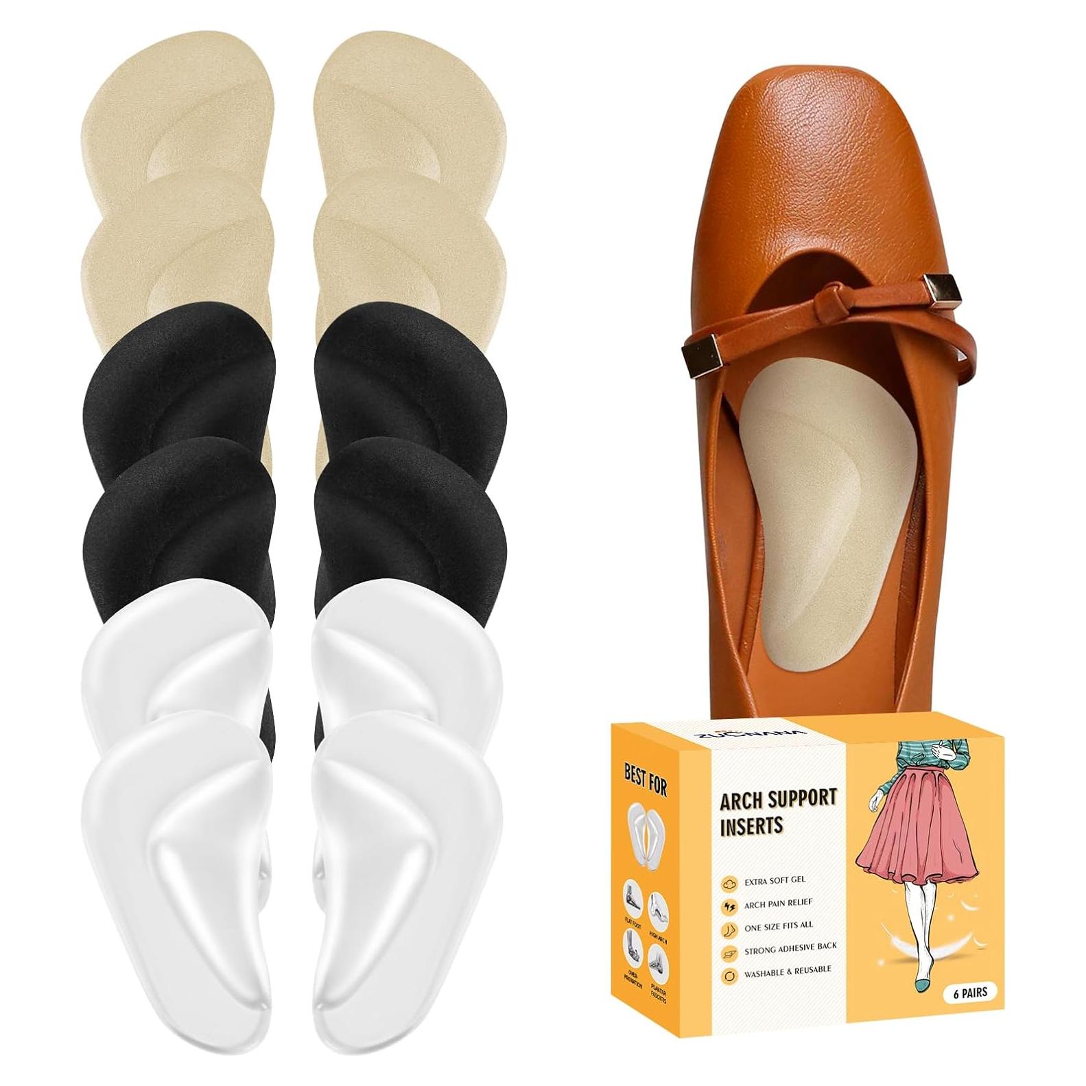 Inserts de Soporte Arqueado BelugaCare para Pies Planos