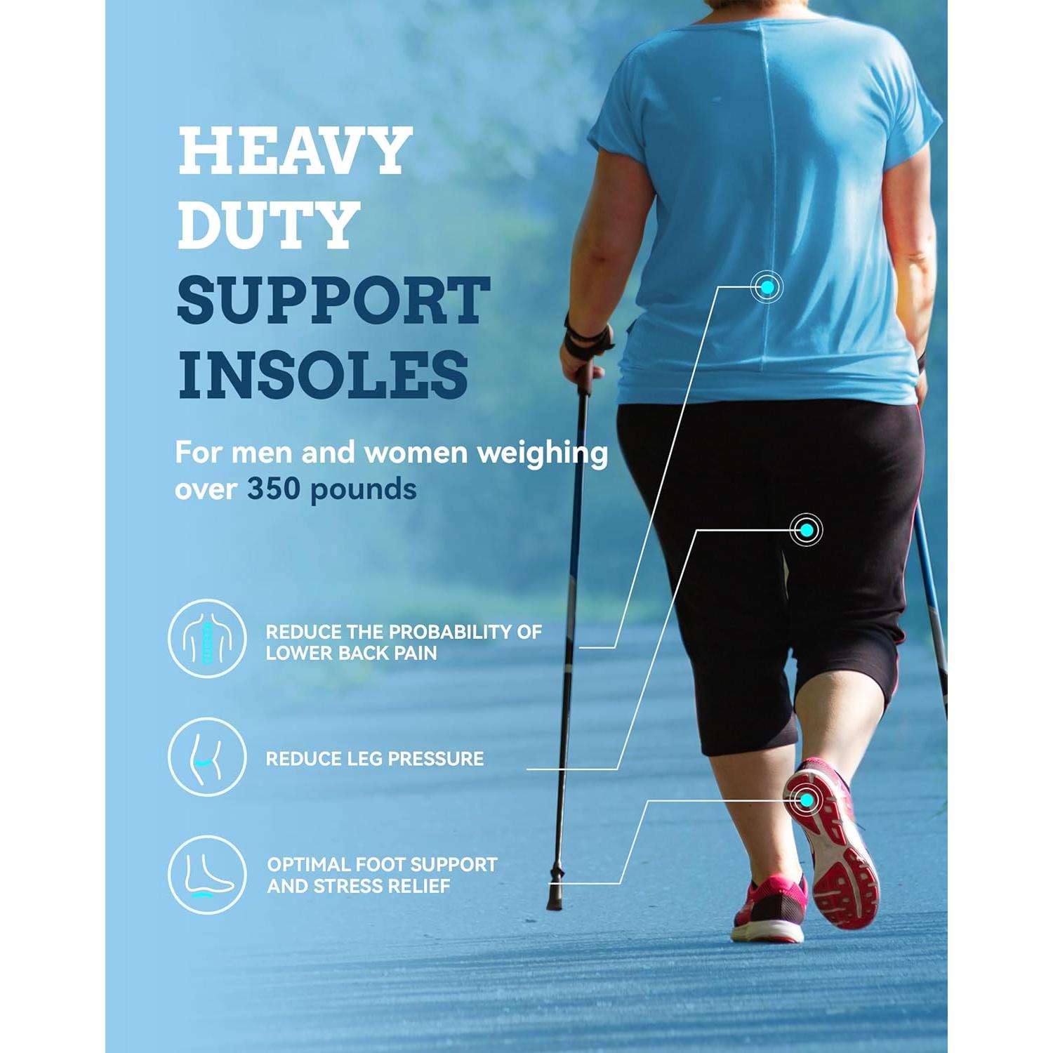 Plantillas Ortopédicas QBK para Alivio de Dolor en el Pie L