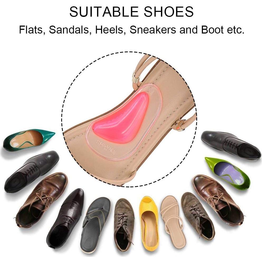 Plantillas de soporte para arco Dr. Foot - 6 pares de gel