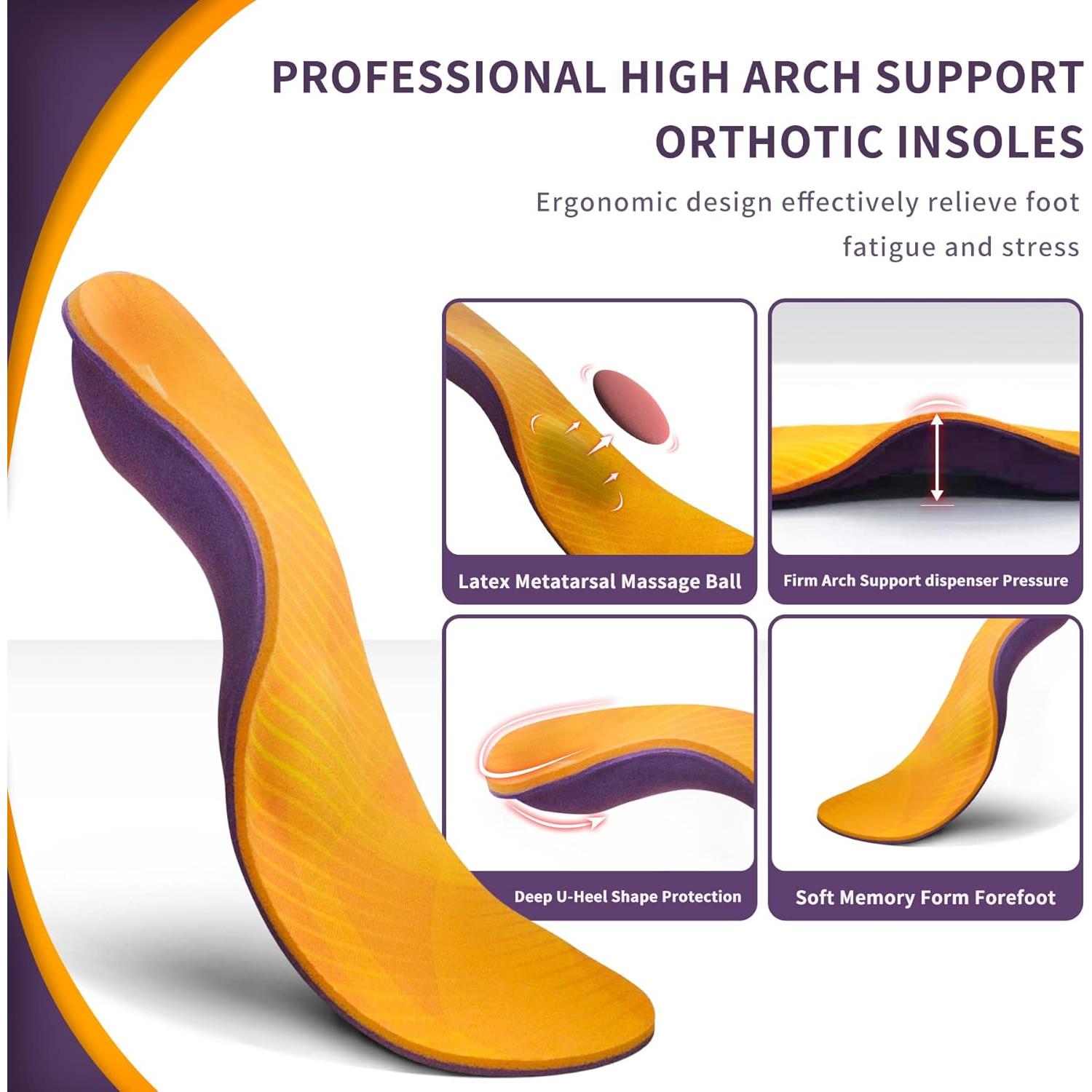 Plantillas Ortopédicas DynWalker para Fascitis Plantar - L