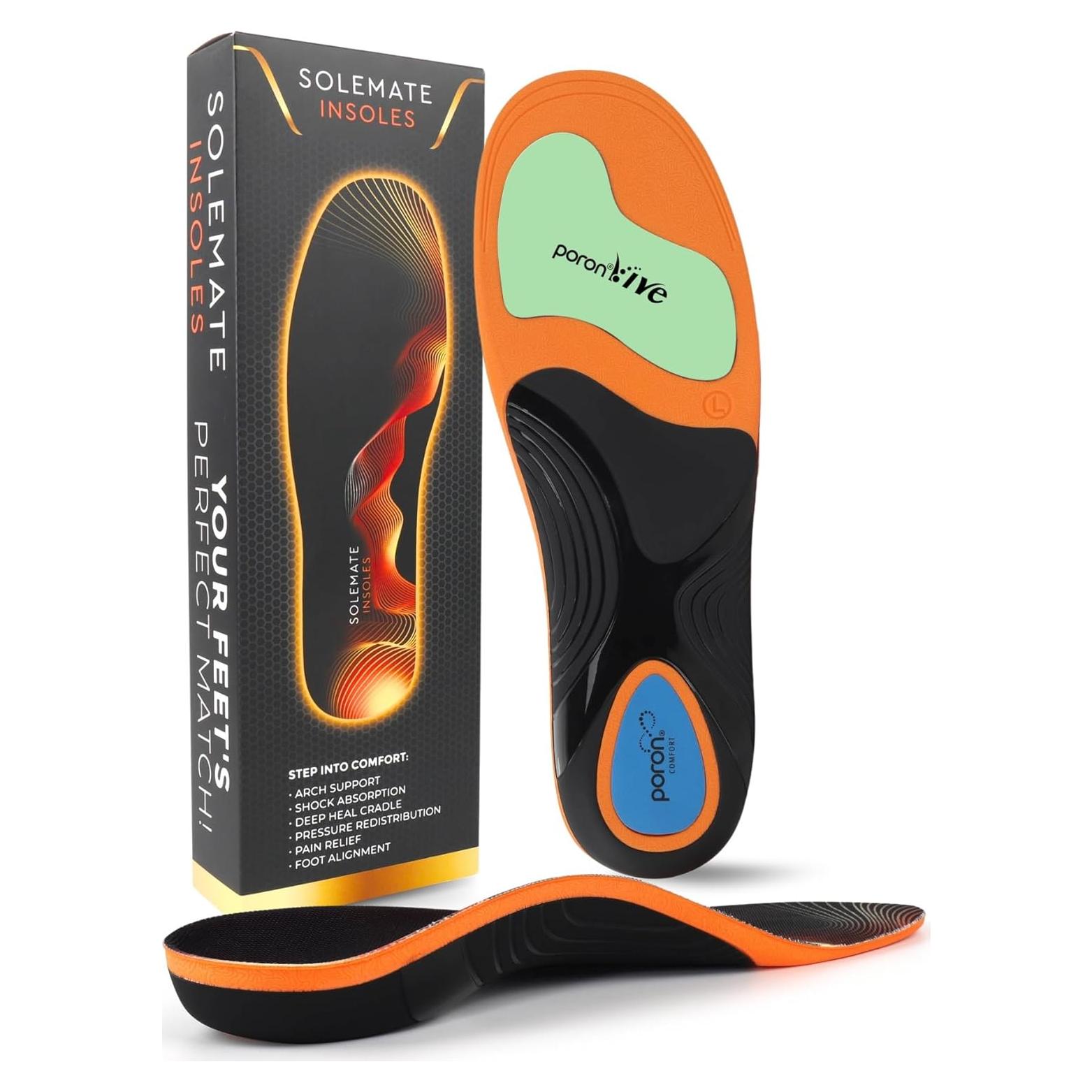Plantillas SoleMate para Hombres y Mujeres - Soporte Arco XL