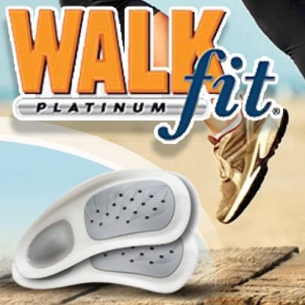Plantillas ortopédicas WalkFit Platinum para dolor en pies y espalda